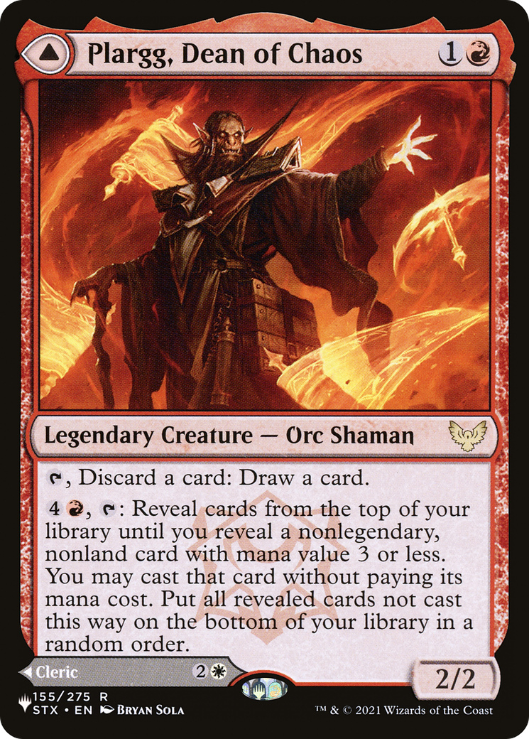Plargg, Dean of Chaos // Augusta, Dean of Order [Secret Lair: From Cute to Brute] | Grognard Games