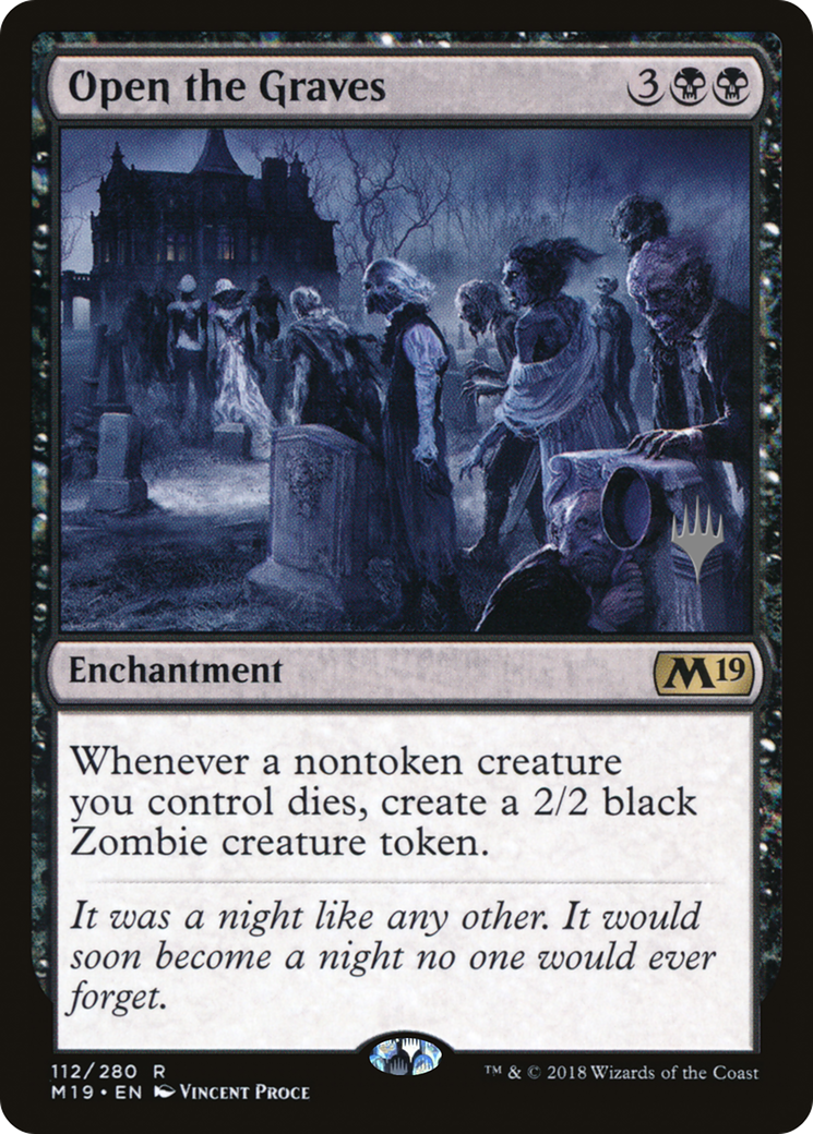 Open the Graves [Core Set 2019 Promos] | Grognard Games