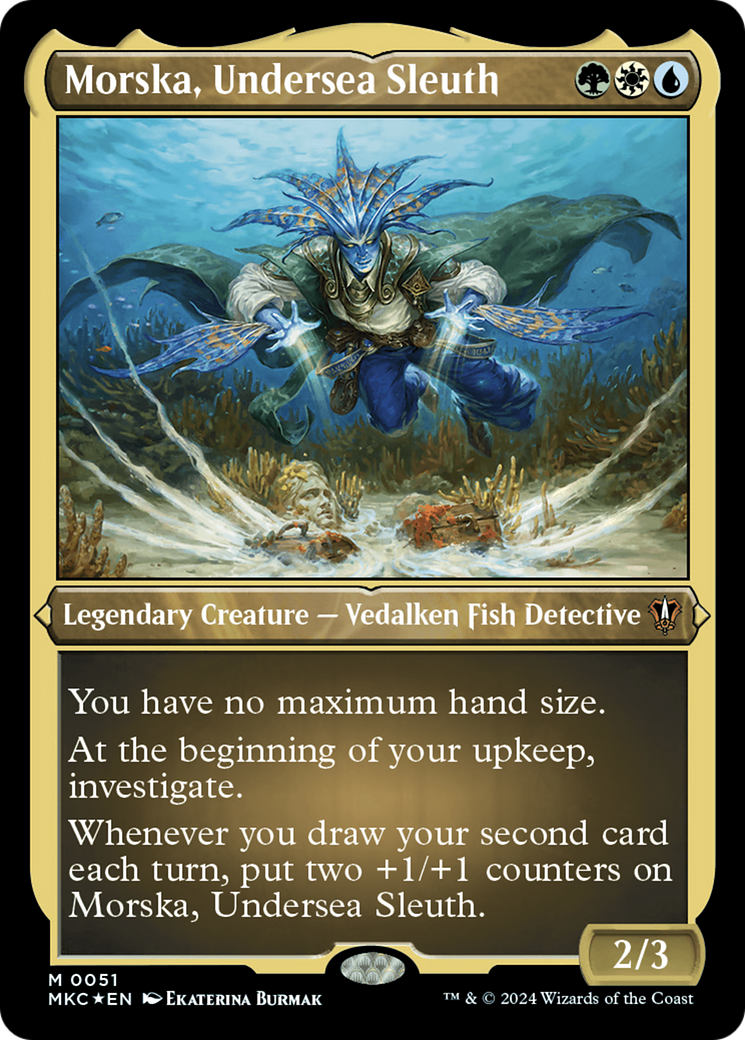 Morska, Undersea Sleuth (Display Commander) [Murders at Karlov Manor Commander] | Grognard Games