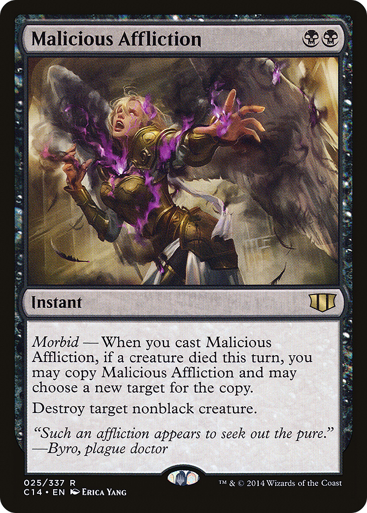 Malicious Affliction [Commander 2014] | Grognard Games
