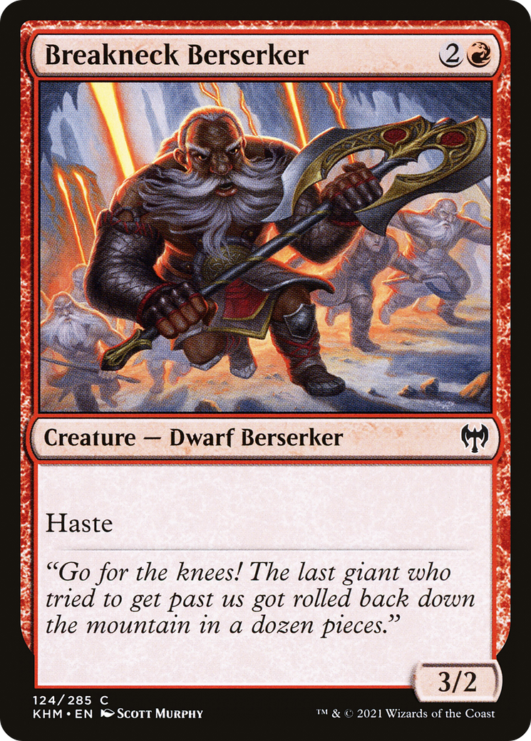 Breakneck Berserker [Kaldheim] | Grognard Games