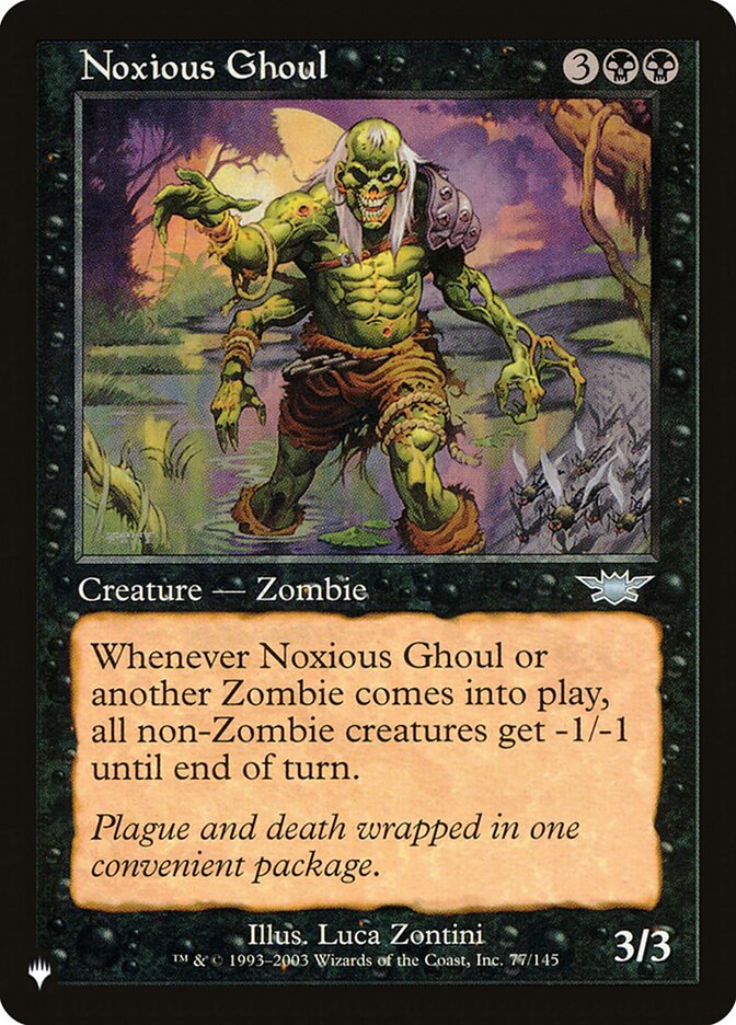 Noxious Ghoul [The List] | Grognard Games
