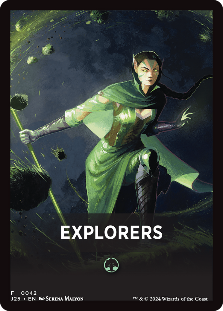 Explorers Theme Card [Foundations Jumpstart Front Cards] | Grognard Games