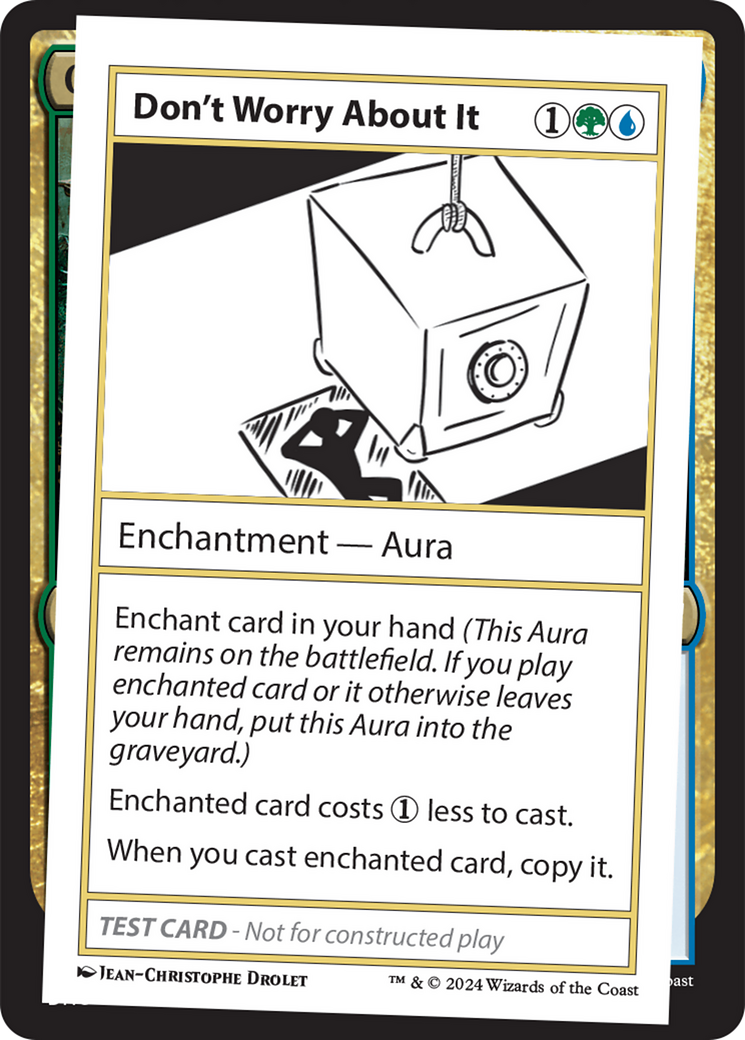 Don't Worry About It [Mystery Booster 2 Playtest Cards] | Grognard Games