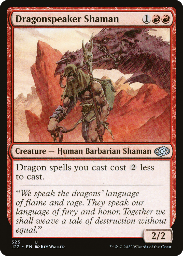 Dragonspeaker Shaman [Jumpstart 2022] | Grognard Games