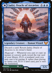 Jadzi, Oracle of Arcavios // Journey to the Oracle [Strixhaven: School of Mages] | Grognard Games