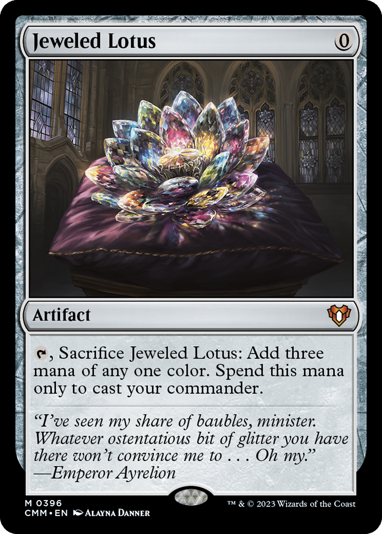 Jeweled Lotus [Commander Masters] | Grognard Games
