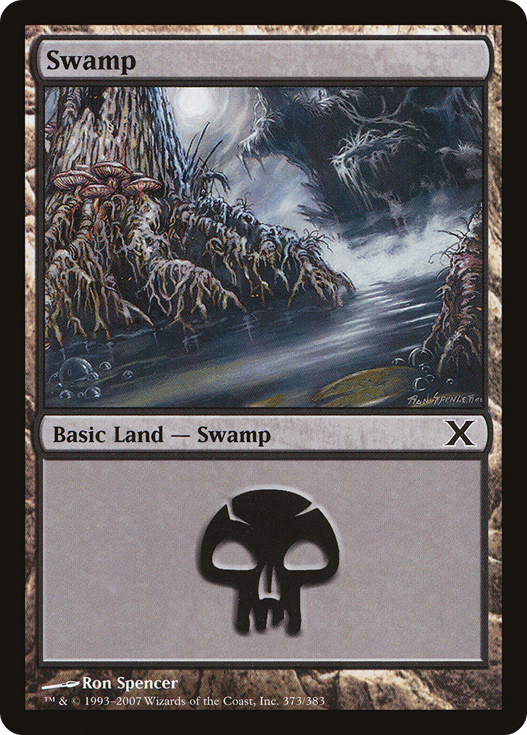 Swamp (10E-373) - Tenth Edition | Grognard Games