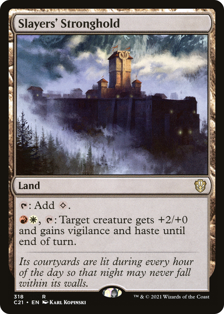 Slayers' Stronghold [Commander 2021] | Grognard Games