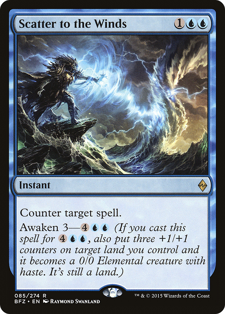 Scatter to the Winds [Battle for Zendikar] | Grognard Games