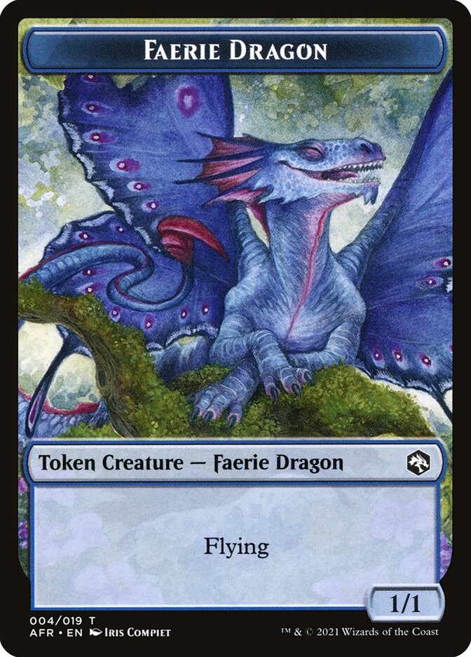 Faerie Dragon Token [Dungeons & Dragons: Adventures in the Forgotten Realms Tokens] | Grognard Games