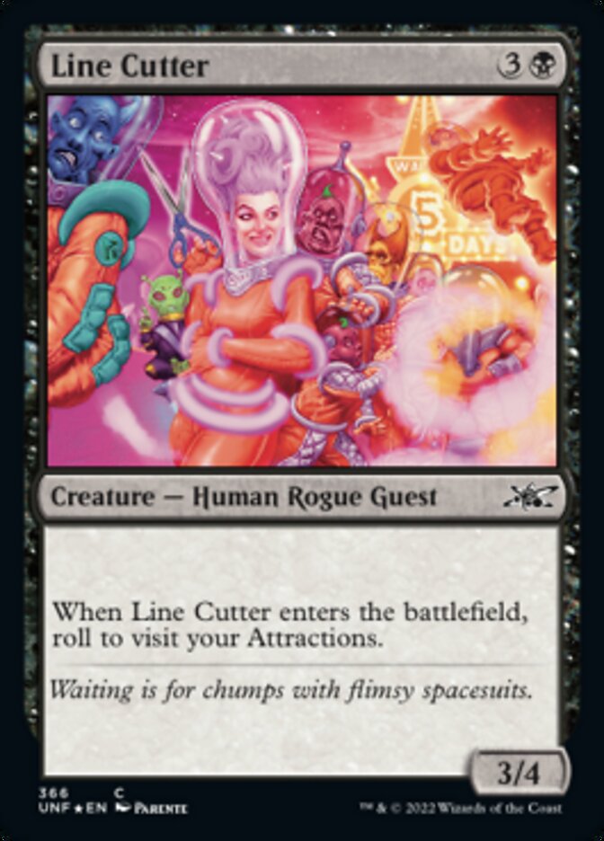 Line Cutter (Galaxy Foil) [Unfinity] | Grognard Games