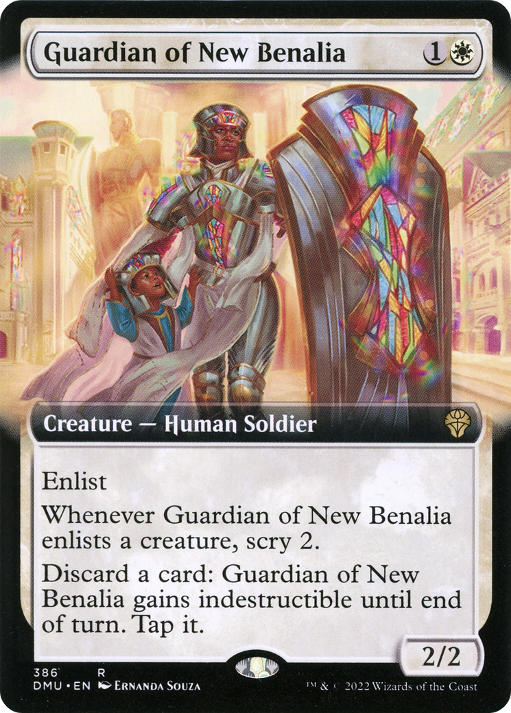 Guardian of New Benalia (Extended Art) [Dominaria United] | Grognard Games