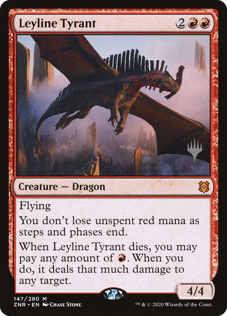 Leyline Tyrant (Promo Pack) [Zendikar Rising Promos] | Grognard Games