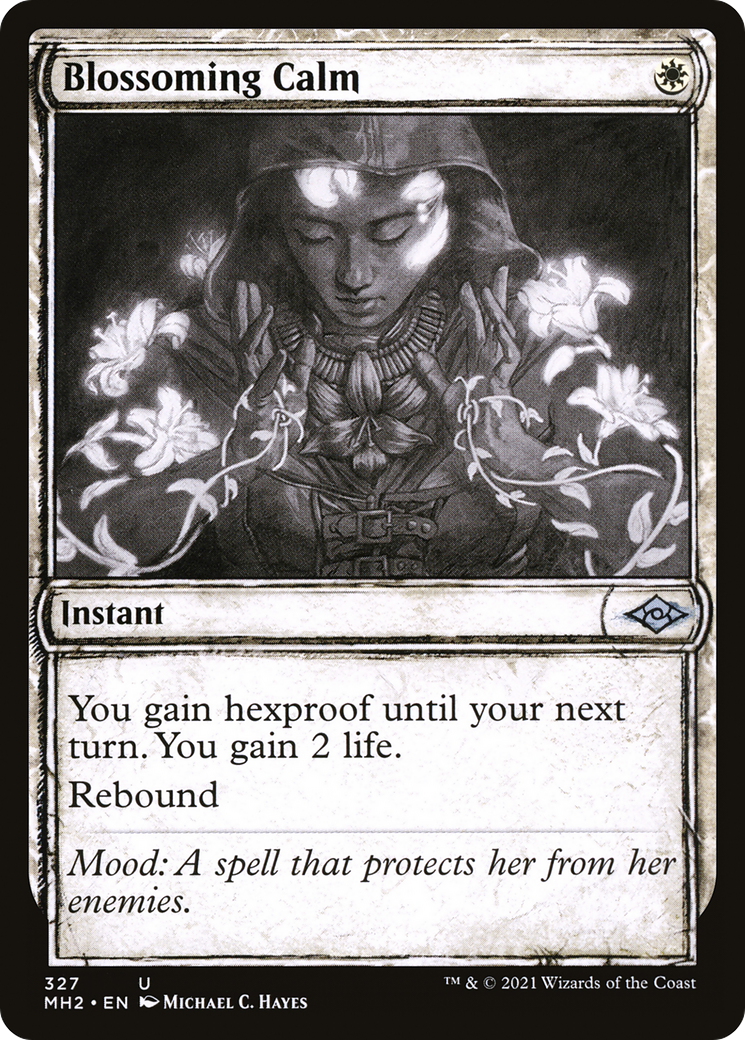 Blossoming Calm (Sketch) [Modern Horizons 2] | Grognard Games