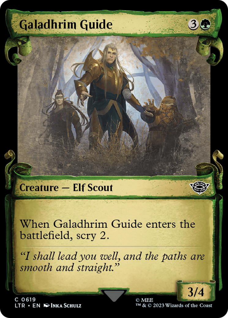 Galadhrim Guide [The Lord of the Rings: Tales of Middle-Earth Showcase Scrolls] | Grognard Games