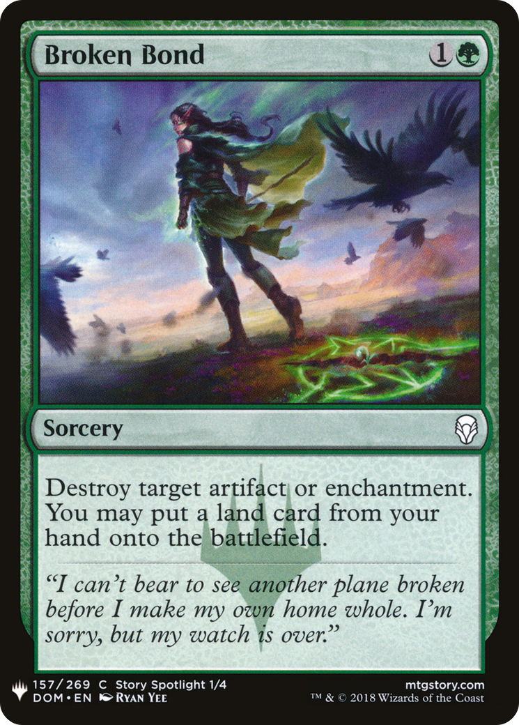 Broken Bond [Mystery Booster] | Grognard Games