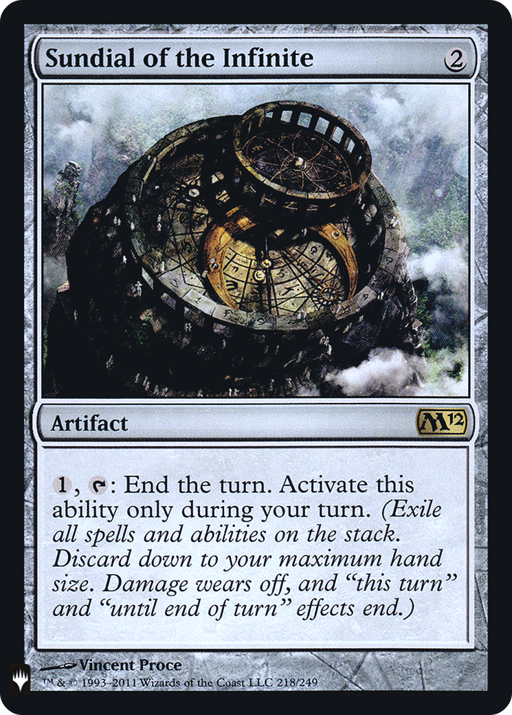 Sundial of the Infinite [Mystery Booster] | Grognard Games