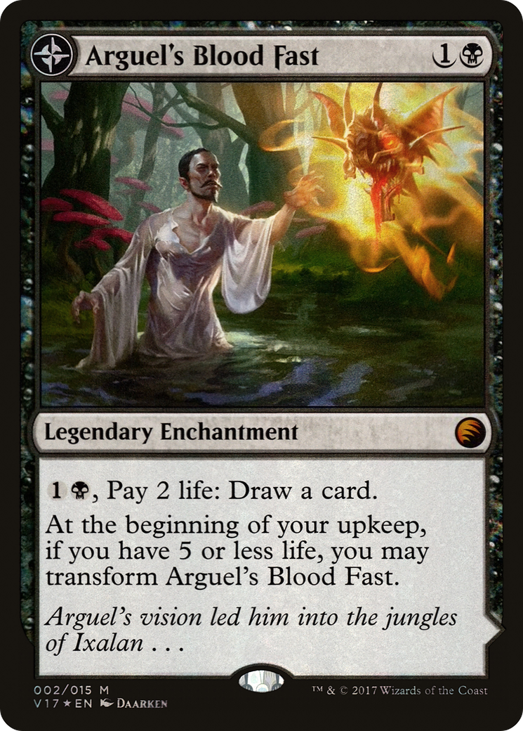 Arguel's Blood Fast // Temple of Aclazotz [From the Vault: Transform] | Grognard Games