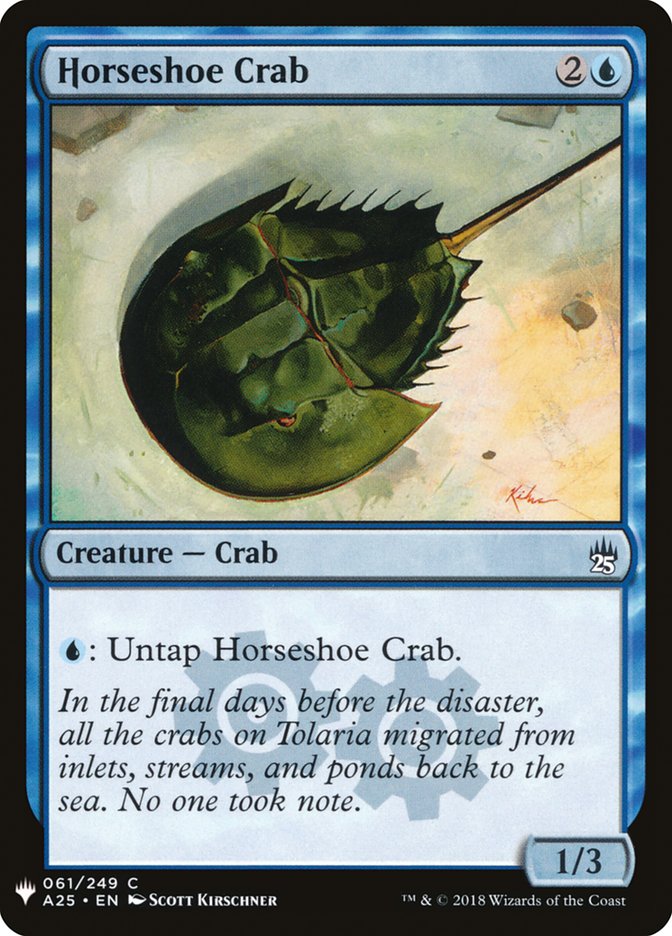 Horseshoe Crab [Mystery Booster] | Grognard Games