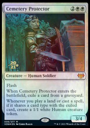 Cemetery Protector [Innistrad: Crimson Vow Prerelease Promos] | Grognard Games