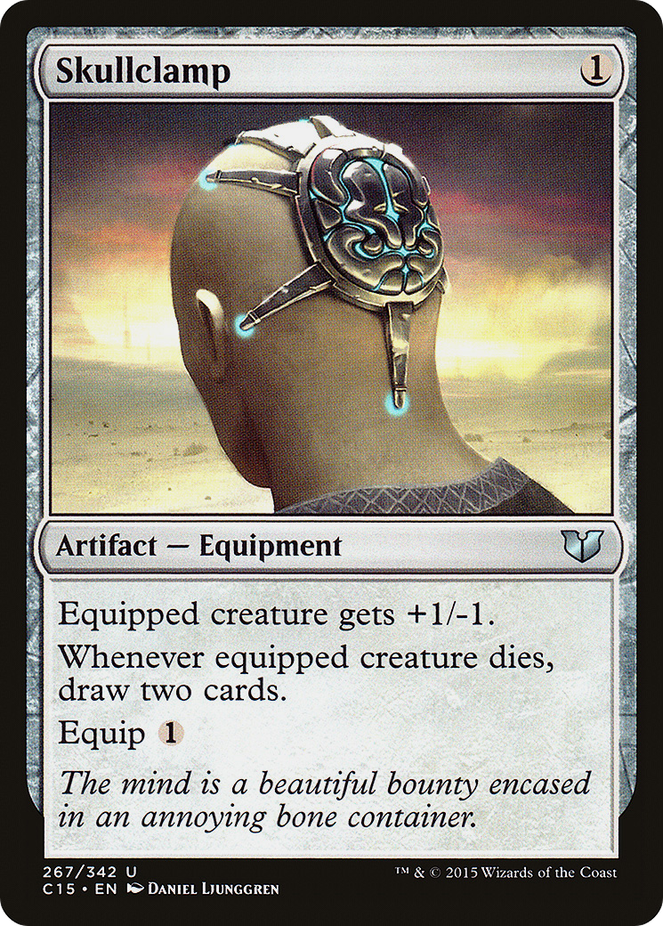 Skullclamp [Commander 2015] | Grognard Games