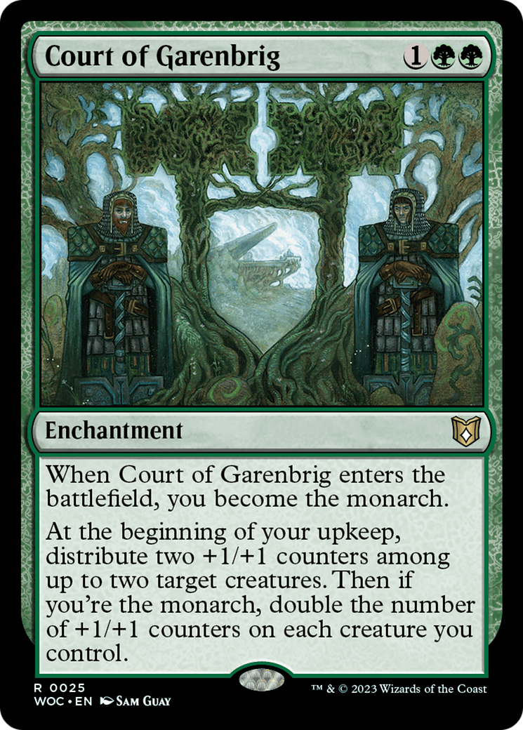 Court of Garenbrig [Wilds of Eldraine Commander] | Grognard Games