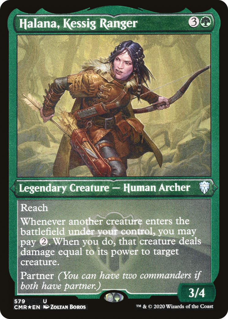 Halana, Kessig Ranger (CMR-579) - Commander Legends Foil | Grognard Games