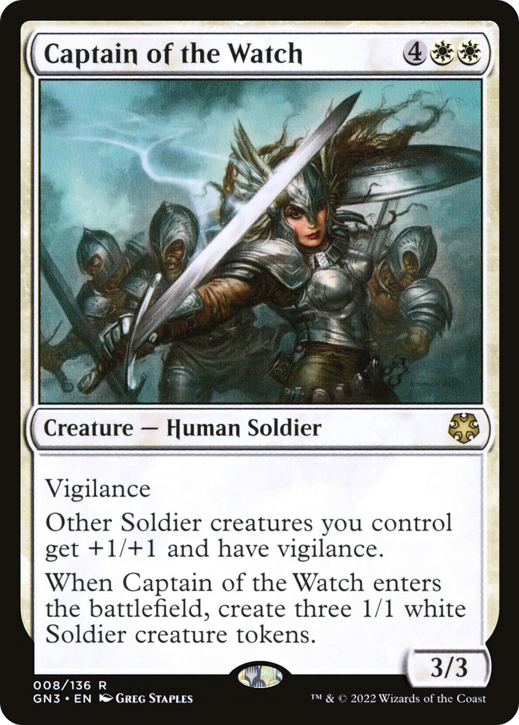 Captain of the Watch [Game Night: Free-for-All] | Grognard Games