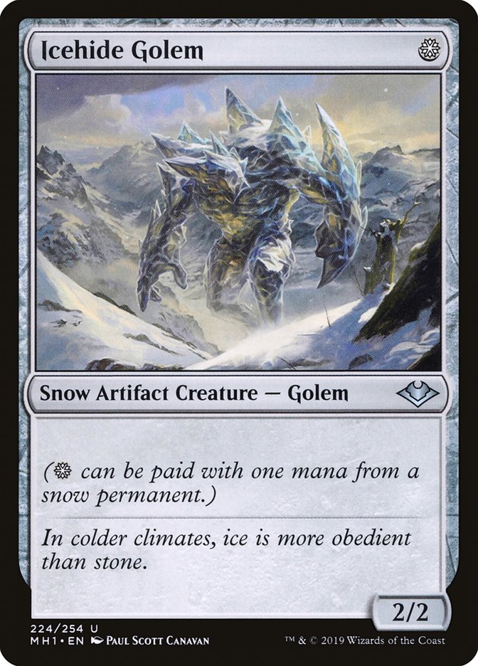 Icehide Golem [Modern Horizons] | Grognard Games