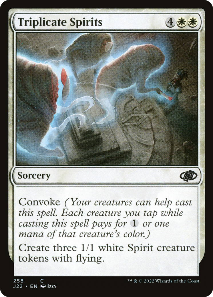Triplicate Spirits [Jumpstart 2022] | Grognard Games