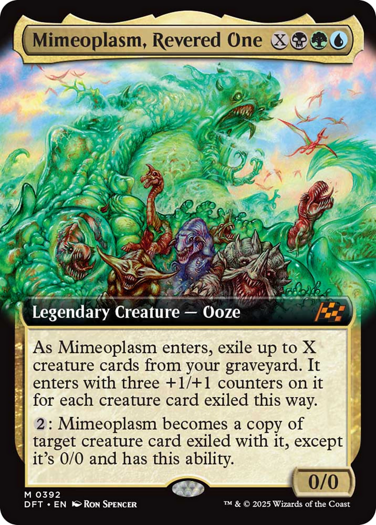 Mimeoplasm, Revered One (Extended Art) [Aetherdrift] | Grognard Games