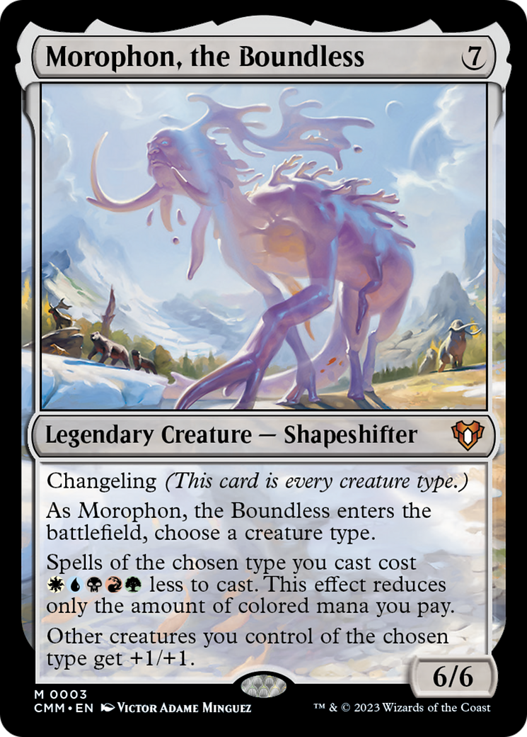 Morophon, the Boundless [Commander Masters] | Grognard Games