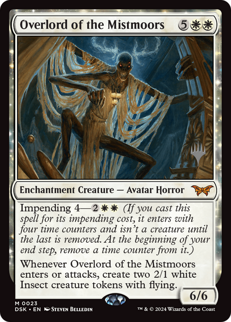 Overlord of the Mistmoors (Promo Pack) [Duskmourn: House of Horror Promos] | Grognard Games