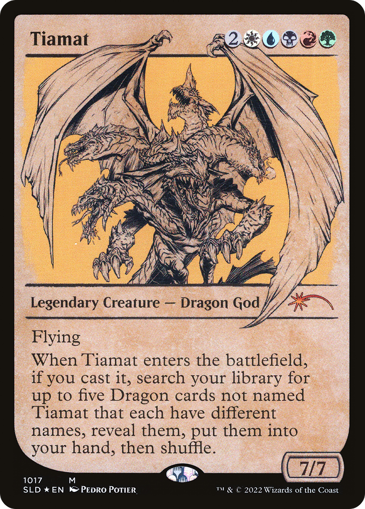 Tiamat (Showcase) [Secret Lair Drop Series] | Grognard Games