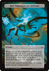 Your Nightmares are Delicious (Full Art) [Duskmourn: Archenemy] | Grognard Games