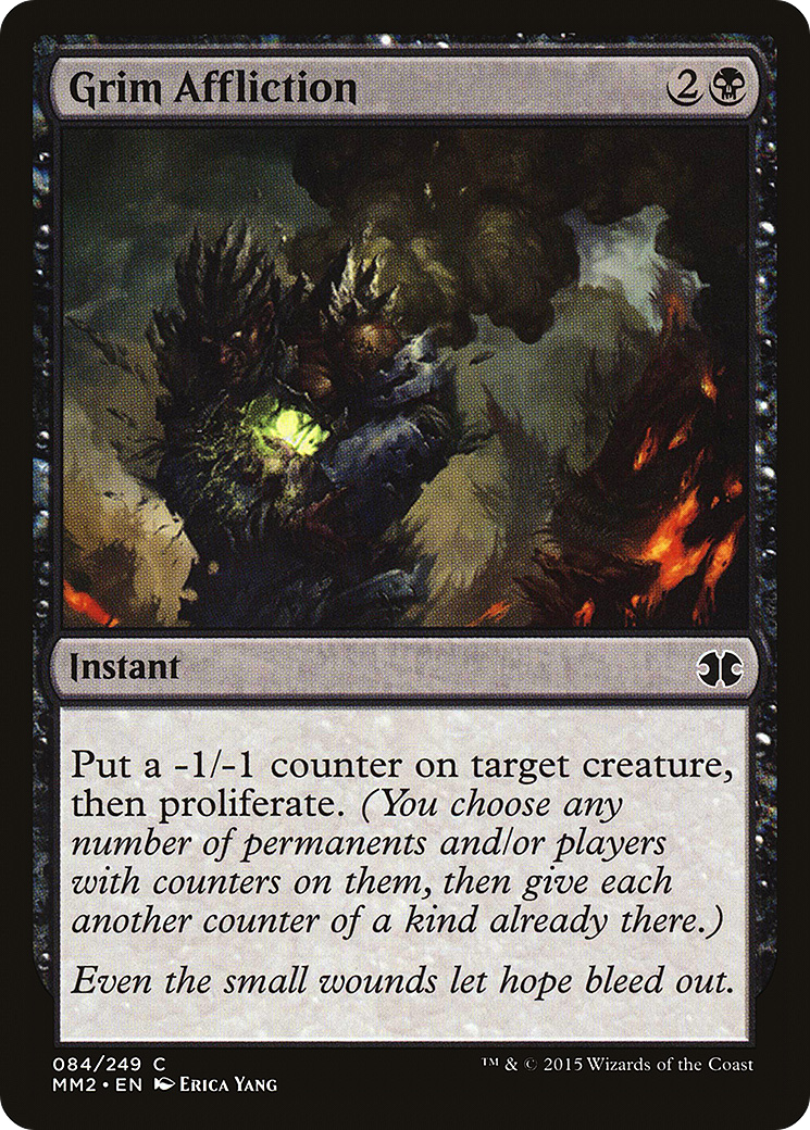 Grim Affliction [Modern Masters 2015] | Grognard Games