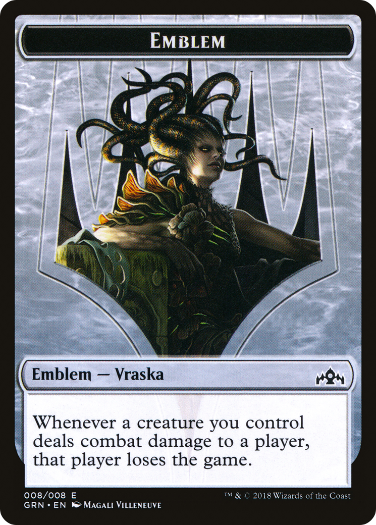 Vraska, Golgari Queen Emblem [Guilds of Ravnica Tokens] | Grognard Games