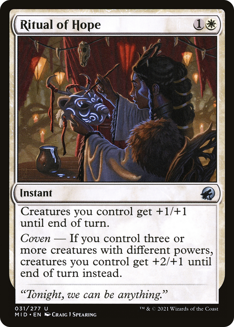 Ritual of Hope [Innistrad: Midnight Hunt] | Grognard Games