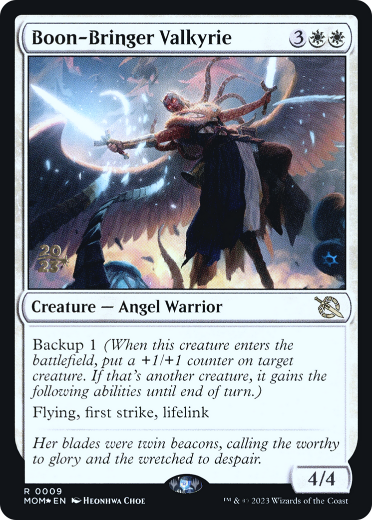 Boon-Bringer Valkyrie [March of the Machine Prerelease Promos] | Grognard Games