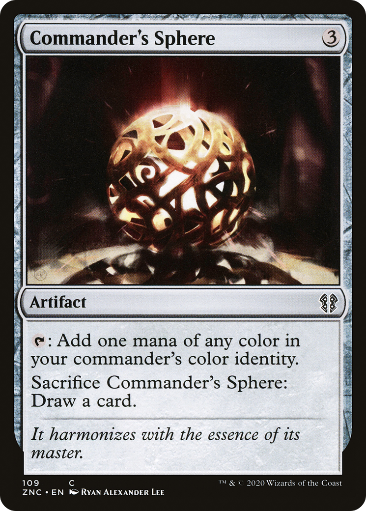 Commander's Sphere [Zendikar Rising Commander] | Grognard Games