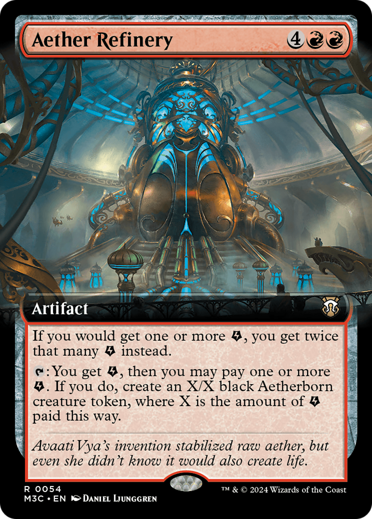 Aether Refinery (Extended Art) [Modern Horizons 3 Commander] | Grognard Games