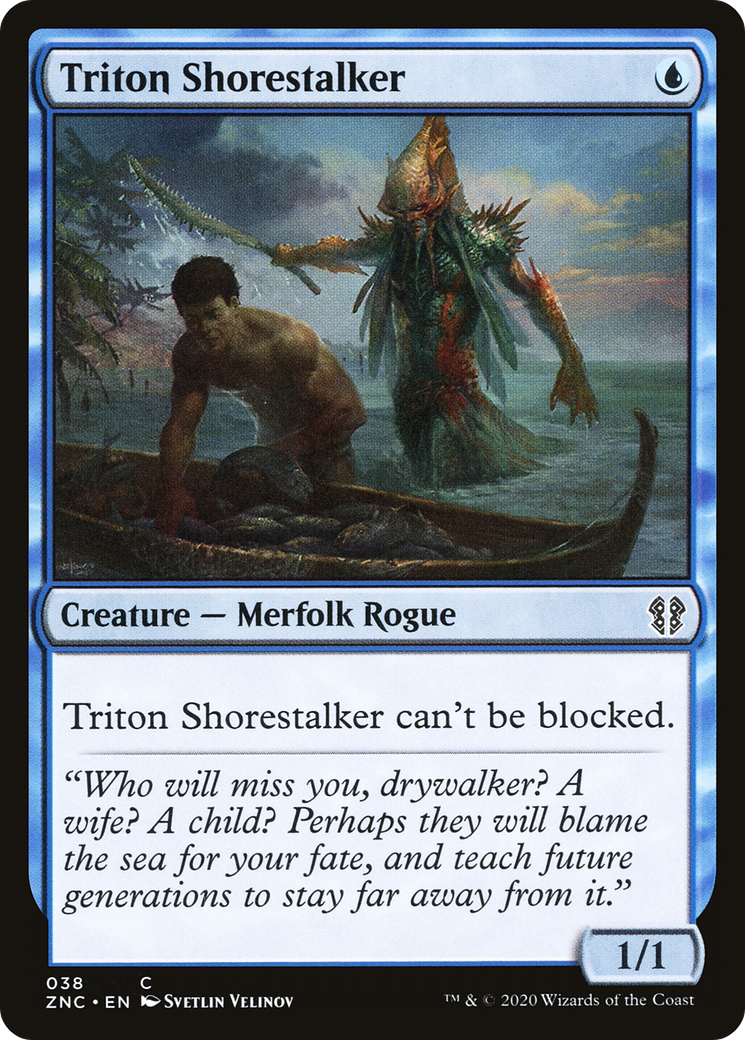 Triton Shorestalker [Zendikar Rising Commander] | Grognard Games