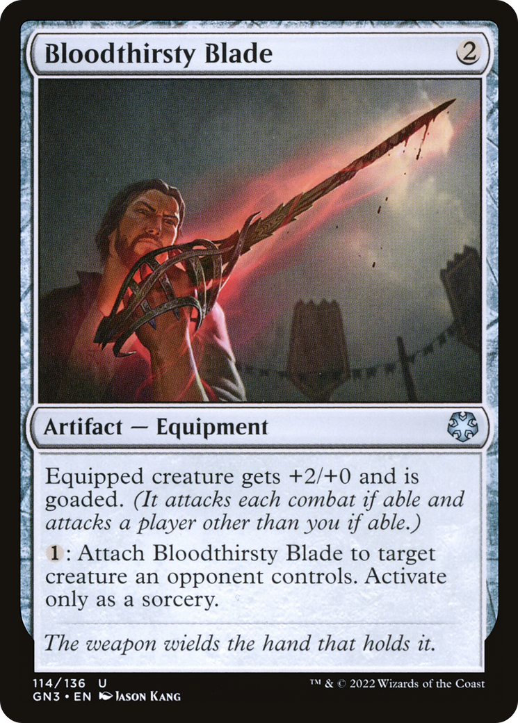 Bloodthirsty Blade [Game Night: Free-for-All] | Grognard Games