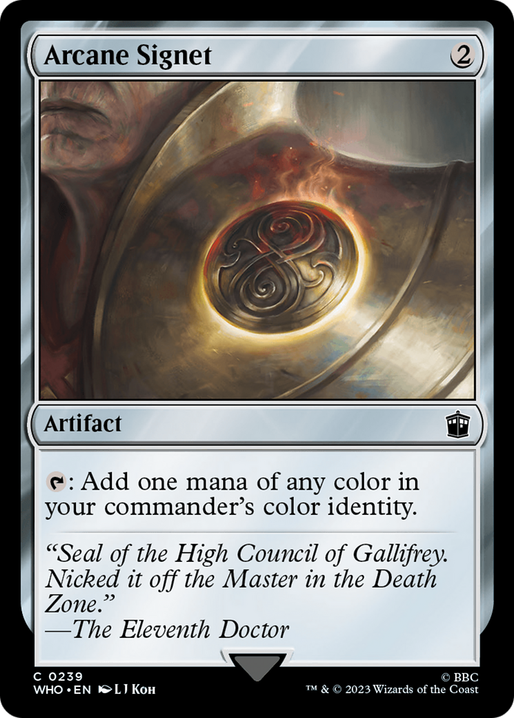 Arcane Signet [Doctor Who] | Grognard Games