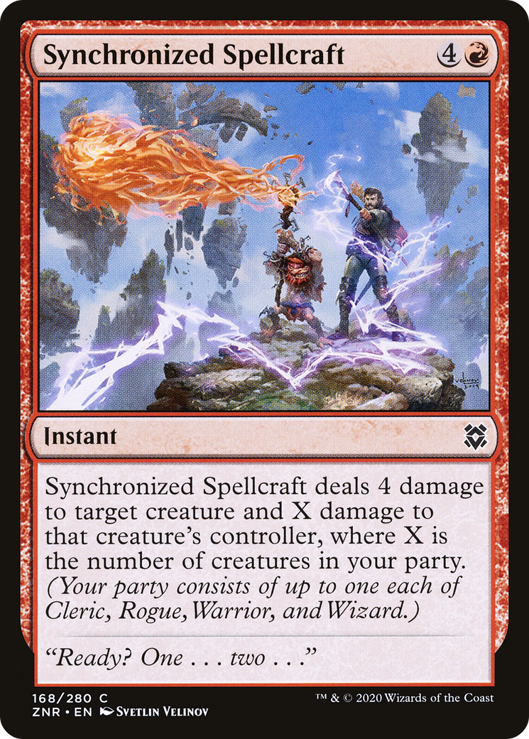 Synchronized Spellcraft [Zendikar Rising] | Grognard Games