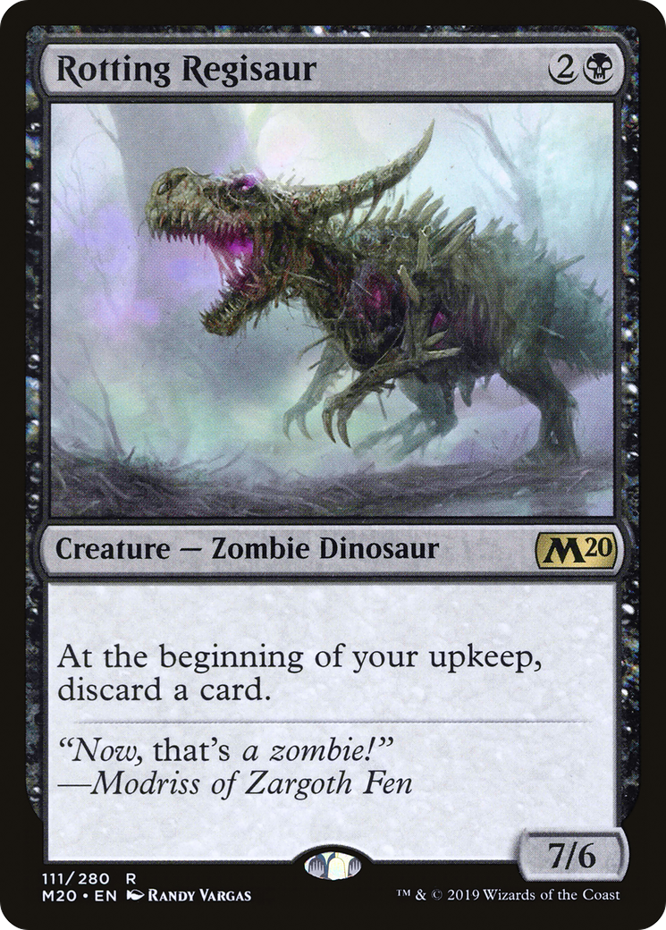 Rotting Regisaur [Core Set 2020] | Grognard Games