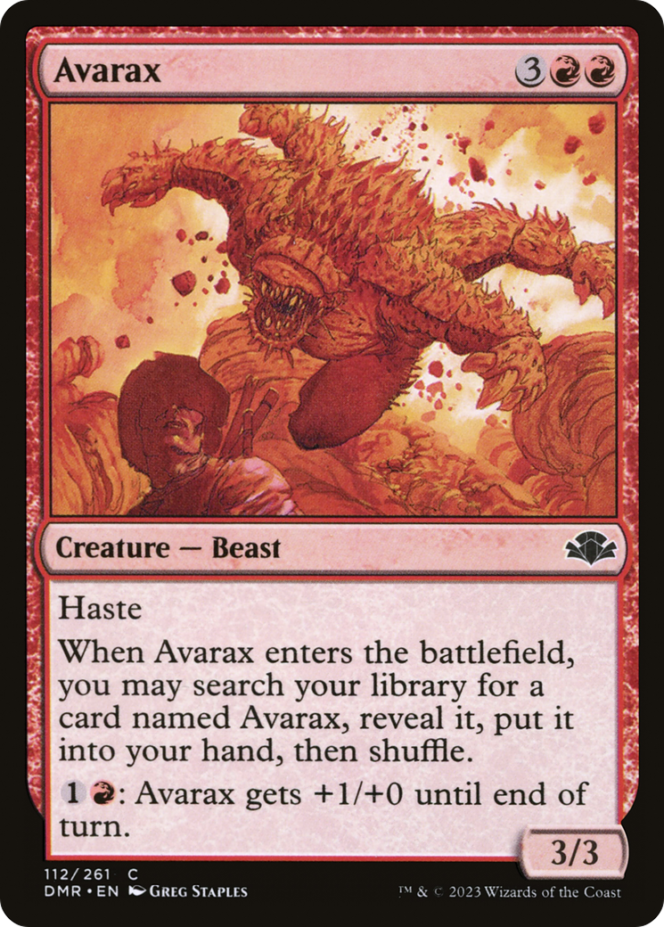 Avarax [Dominaria Remastered] | Grognard Games