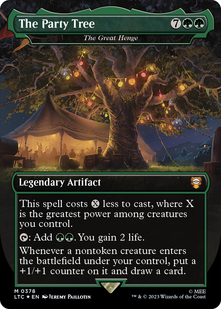 The Party Tree - The Great Henge (Surge Foil Realms and Relics) [The Lord of the Rings: Tales of Middle-Earth Commander] | Grognard Games