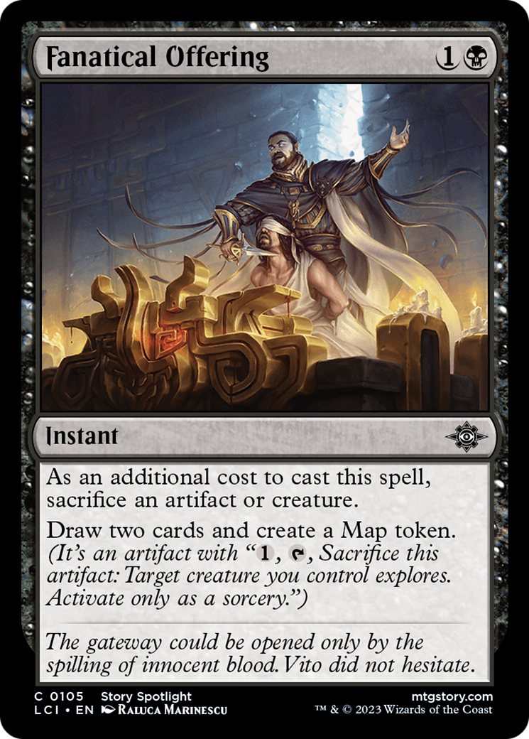 Fanatical Offering [The Lost Caverns of Ixalan] | Grognard Games